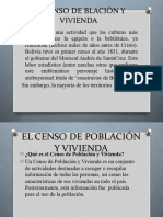 El Censo de Población y Vivienda