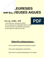 Pleuresies Infectieuses Aigues Patho.