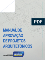 Manual de Aprovação de Projeto Arquitetônico