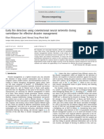 Early Fire Detection Using Convolutional Neural Networks During Surveillance For Effective Disaster Management