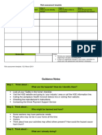 Risk Assessment Template - Final V 2