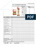 Check - Plataforma Tesoura