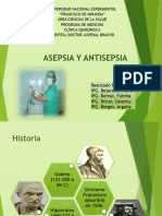 Asepsia y Antisepsia