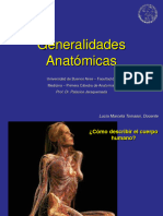 Generalidades Anatómicas