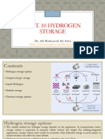 Lect 10 Hydrogen Storage