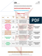 Programación Capacitación Enlaces Convivencia Escolar