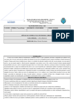 Planejamento Anual - BIOLOGIA - 2º ANO EM