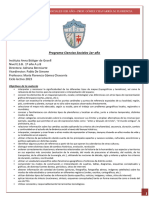 Programa Ciencias Sociales 1er Año 2023