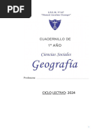 Ciencias Sociales. Geografía