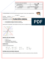 Saberes Fisica 10 Funcion Lineal