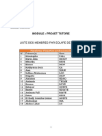 Liste Membres Projet Tutore 2023