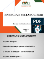 ENERGIA e METABOLISMO