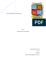 Computacion Investigacion Programacion de Computadoras