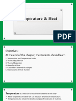 Temperature and Heat