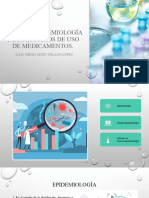 Farmacoepidemiología y Los Estudios de Uso de Medicamentos