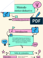 Metodo Hipotetico Deductivo