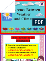 LS2 Science PPT-AE-JHS (Diff. Bet. Weather-Climate)