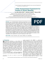 Cyber-Security Risk Assessment Framework For Blockchains in Smart Mobility