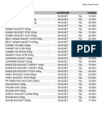 Daftar Harga Barang SF Karangkemiri