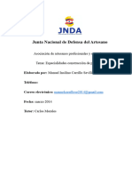 Junta Nacional de Defensa Del Artesano F