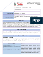 Plano de Curso - 7º Ano - 2024