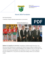 Newsletter March 2024