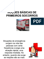 Noções Básicas de Primeiros Socorros