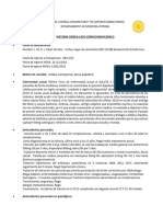 Club de Medicina Interna Agosto 2023 Hospital Central Universitario Antonio Maria Pineda