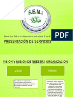 Presentación de Servicios SEMI