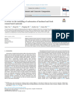 A Review On The Modelling of Carbonation of Hardened and Fresh Cement-Based Materials