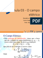 F3 - Aula 03 - O Campo Elétrico