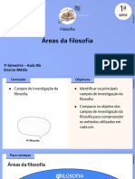 6-Aula Areas Da Filosofia