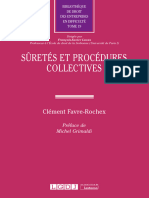 Sûreté Et Procédure Collective de Clément Favre