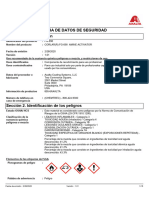 Ficha de Datos de Seguridad Sección 1. Identificación: Español US