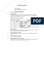 Terminos de Referencia de Calibracion de Sonometro