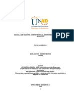 Evaluacion de Proyectos Unad