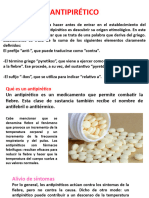 Antipireticos y Analgesicos