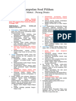 Pilihan-Perang Dunia I+II+Dingin