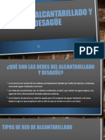 REDES DEL ALCANTARILLADO Y Desagüe