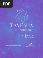 Tameana Workshop Setiembre Info