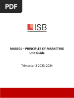 Principles of Marketing - Trimester 2 2023-2024