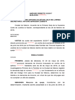 AD 37 2017 V. Pública Inconstitucional Un Año para Divorcio Incausado