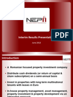 Nepi Results Presentation h1 2013