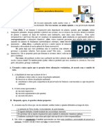 Texto de Opinião. 7.º Ano - Alunos