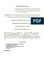 Nombramiento Representante Legal Organo Administracion y Revisoria Fiscal