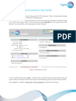 Port Forwarding and DMZ For Tilgin HG2381