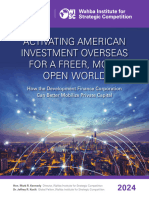 Activating American Investment Overseas For A Freer, More Open World