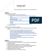 Bio Learn Lesson Plan Circulation