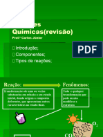 Reações Química Inorgânicas