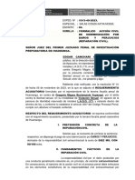 Absolución de Acusación Fiscal y Propuesta de Reparación Civil.